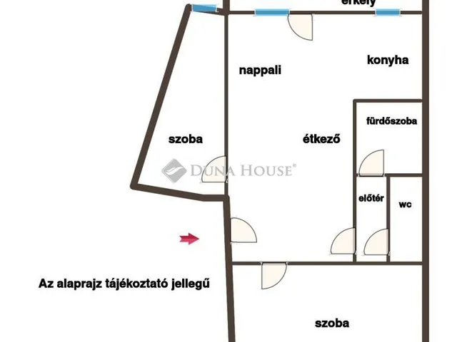 Kiadó lakás Debrecen 52 nm