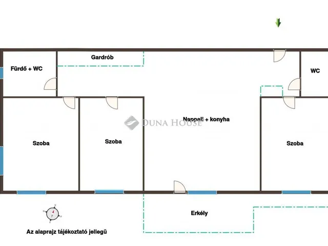 Kiadó lakás Debrecen 85 nm