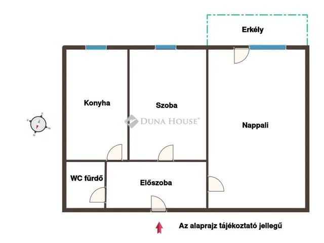 Eladó lakás Debrecen 44 nm