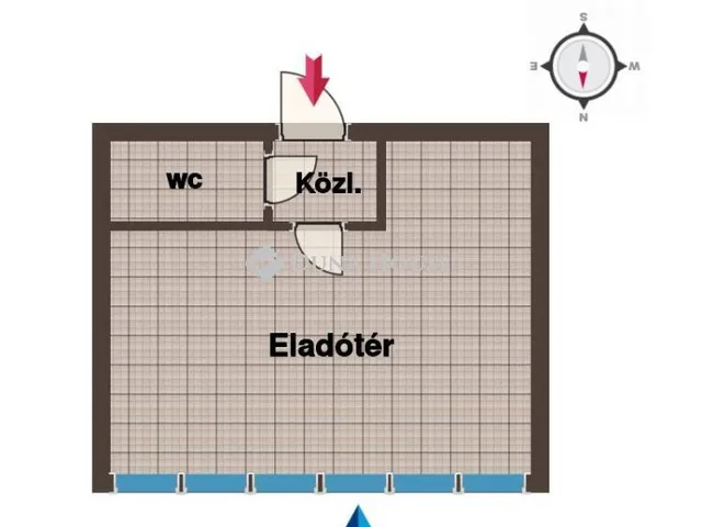 Kiadó kereskedelmi és ipari ingatlan Debrecen, Faraktár utca 20 nm