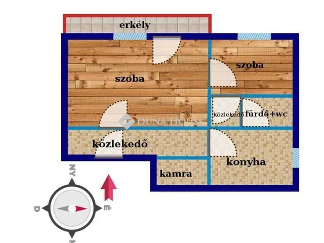 Kiadó lakás Debrecen 56 nm