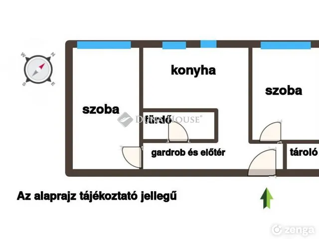 Kiadó lakás Debrecen, Mikszáth Kálmán utca 45 nm