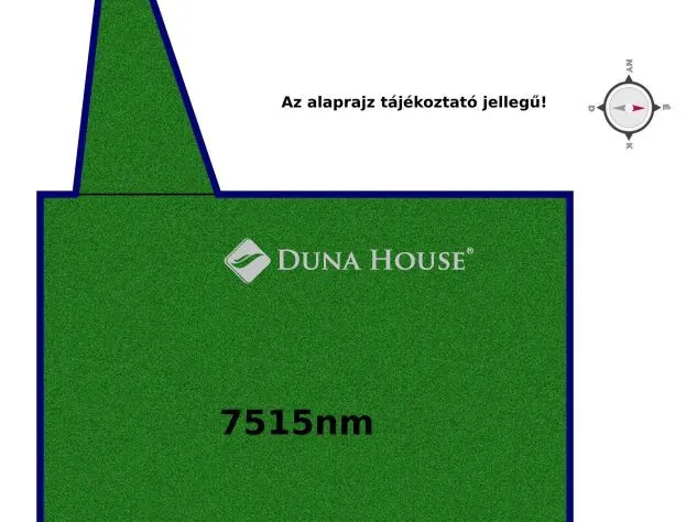 Eladó telek Zalaegerszeg 7515 nm