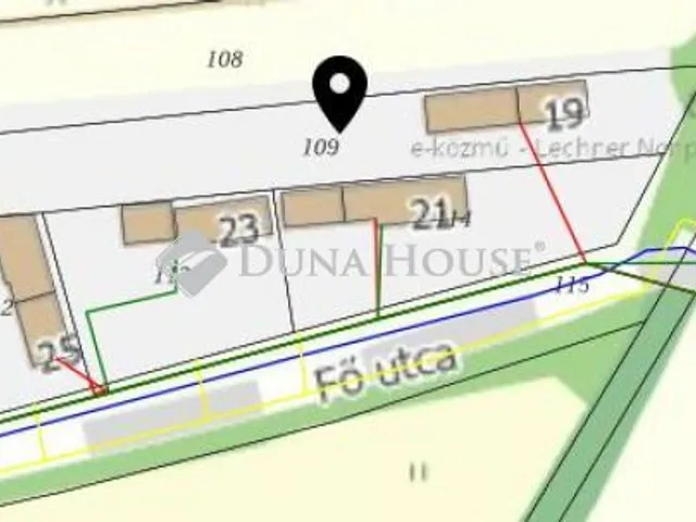Eladó telek Pinkamindszent, Fő utca 1211 nm