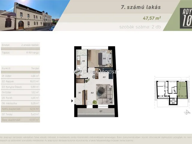 Eladó lakás Zalaegerszeg 56 nm