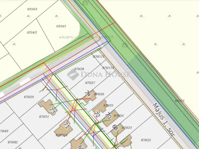 Eladó telek Sárisáp, Arany János utca 588 nm