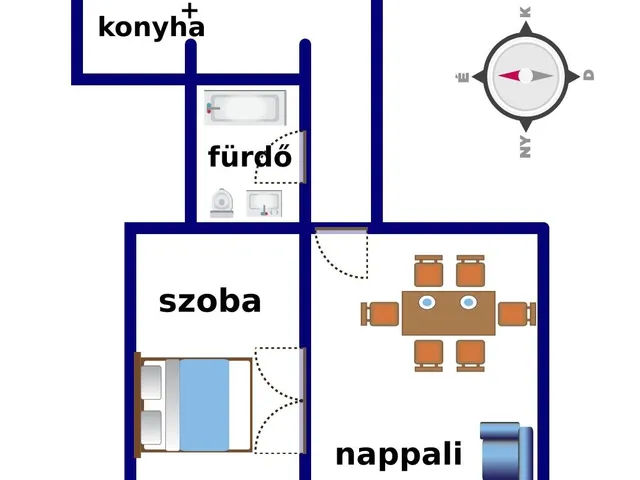 Eladó lakás Budapest VI. kerület 63 nm