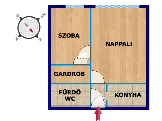 Eladó lakás Budapest XIV. kerület 46 nm