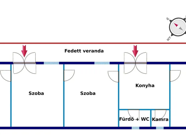 Eladó ház Márok 120 nm