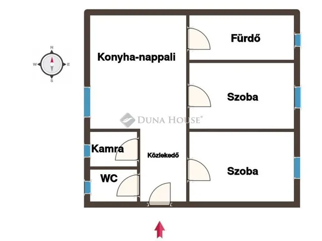 Kiadó lakás Pécs 61 nm