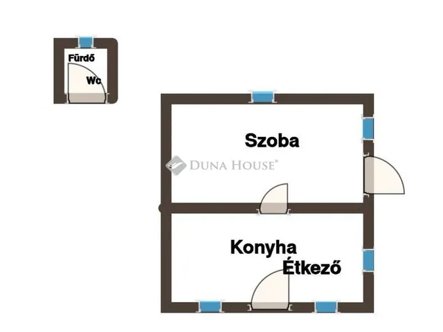Eladó üdülő és hétvégi ház Pécsvárad 30 nm