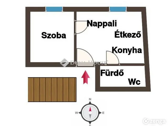 Eladó lakás Pécs 38 nm