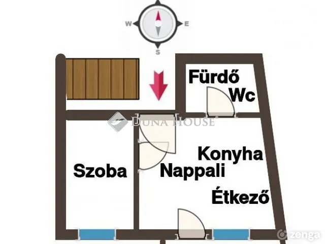 Eladó lakás Pécs 31 nm