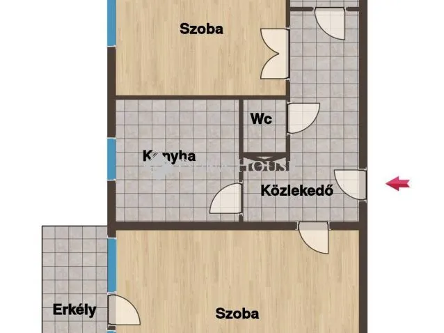 Eladó lakás Pécs 38 nm