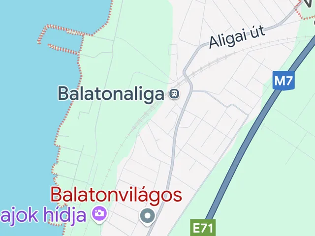 Eladó telek Balatonvilágos 1168 nm