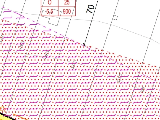 Eladó telek Kisoroszi 3239 nm