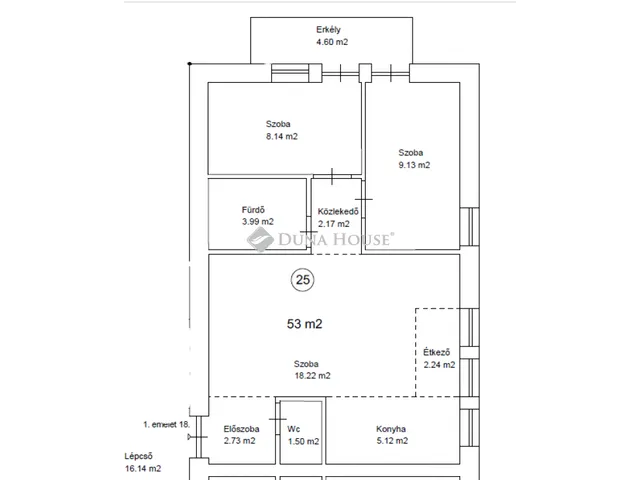 Eladó lakás Rétság 55 nm