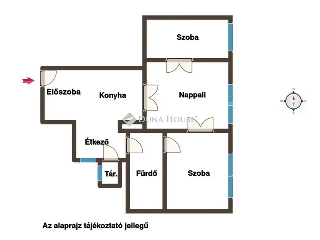 Eladó lakás Budapest VIII. kerület 62 nm