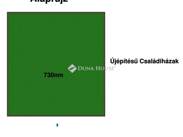 Eladó telek Szigetszentmiklós 730 nm