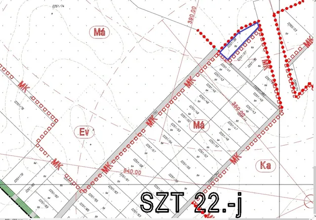 Eladó telek Szigetszentmiklós 1268 nm