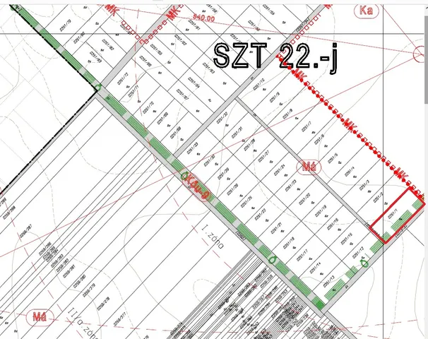 Eladó telek Szigetszentmiklós 1749 nm