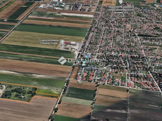 Eladó telek Szigetszentmiklós 29439 nm