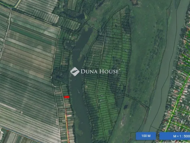 Eladó telek Szigetcsép, Dunasor utca 417 nm