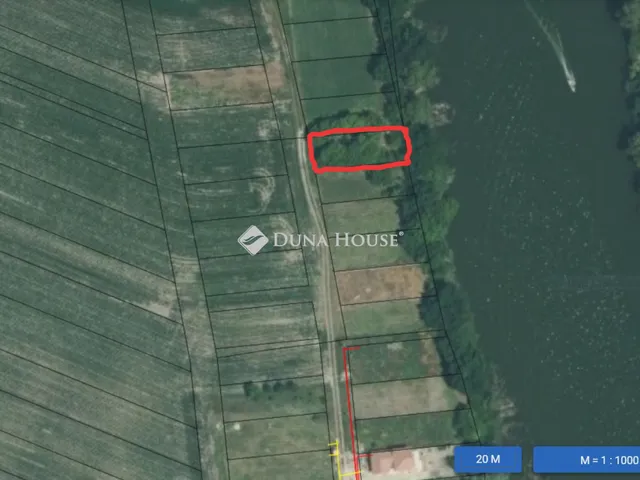 Eladó telek Szigetcsép, Dunasor utca 417 nm