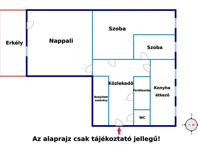 Eladó lakás Szigetszentmiklós 62 nm