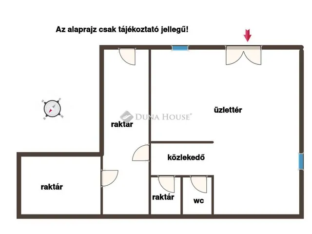 Kiadó kereskedelmi és ipari ingatlan Szigetszentmiklós 38 nm
