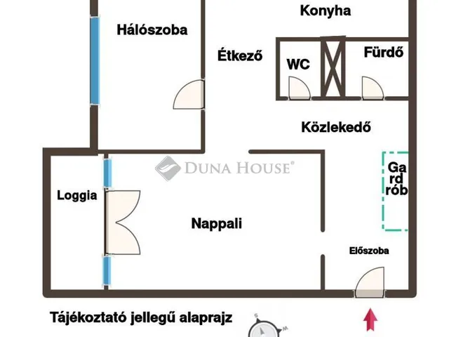 Eladó lakás Halásztelek 60 nm