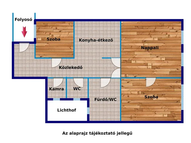 Eladó lakás Budapest VIII. kerület 86 nm