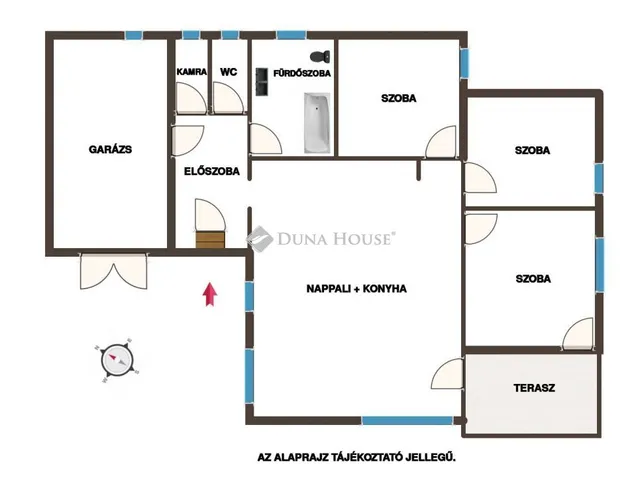 Eladó ház Hajdúsámson 98 nm