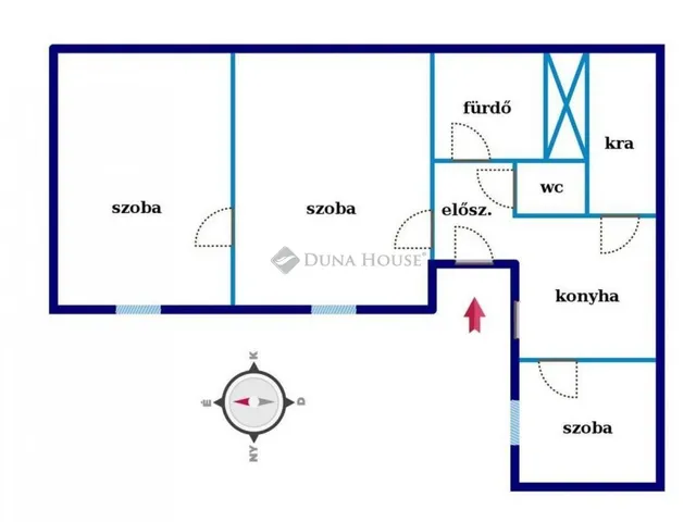 Eladó lakás Budapest VIII. kerület 62 nm