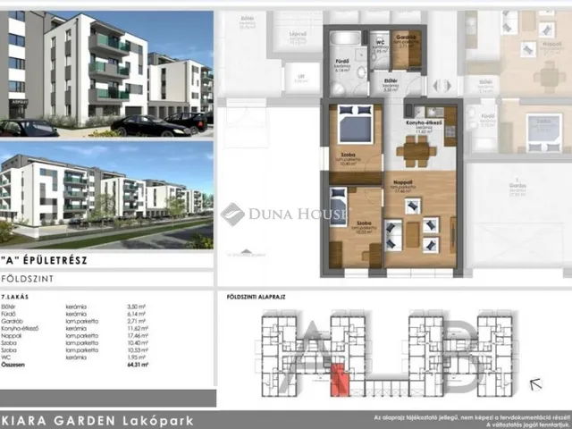 Eladó lakás Szombathely 64 nm