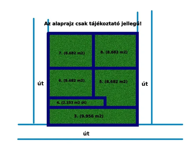 Eladó telek Martonvásár 61000 nm