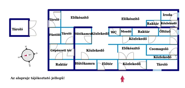 Eladó kereskedelmi és ipari ingatlan Pánd, Szabadság utca 170 nm