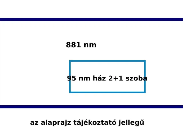 Eladó telek Patak 881 nm