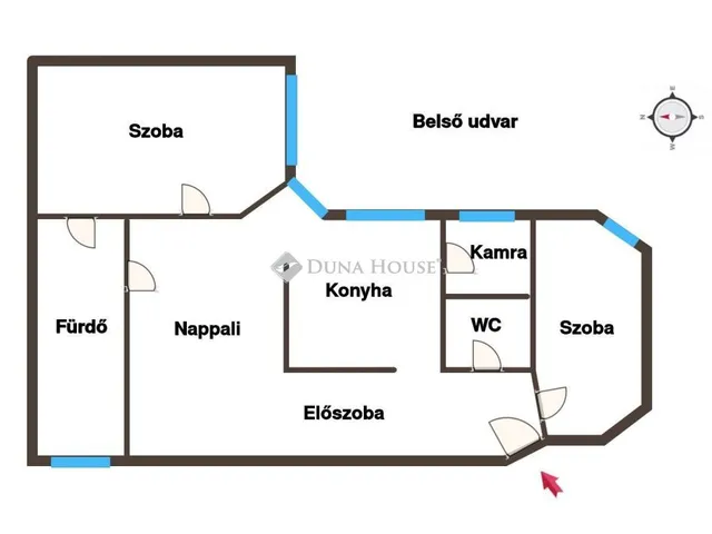 Eladó lakás Budapest VII. kerület, Károly körút 67 nm