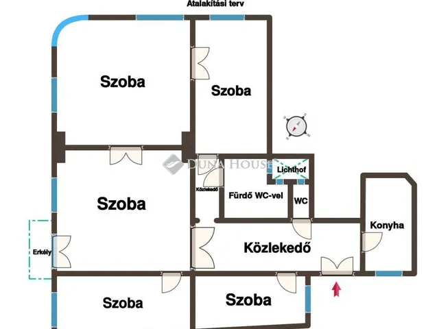 Eladó lakás Budapest VII. kerület 128 nm