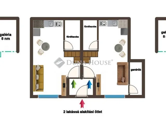 Eladó lakás Budapest VII. kerület 40 nm