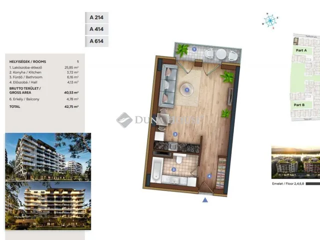 Eladó lakás Budapest XIII. kerület, Sólyatér utca 42 nm