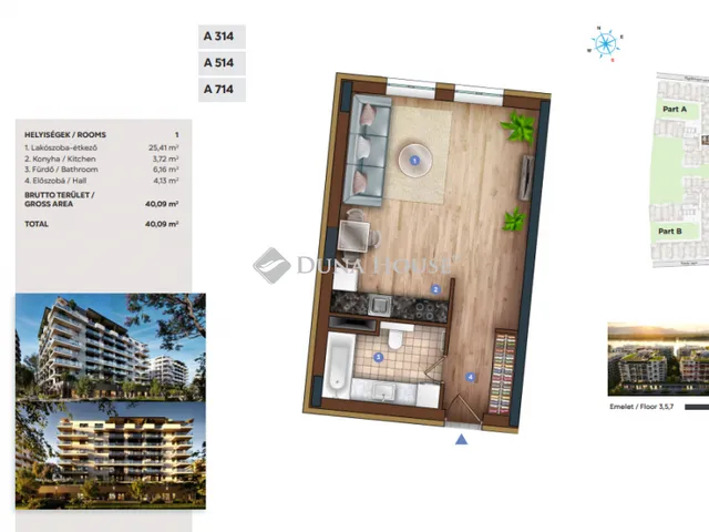 Eladó lakás Budapest XIII. kerület, Sólyatér utca 40 nm