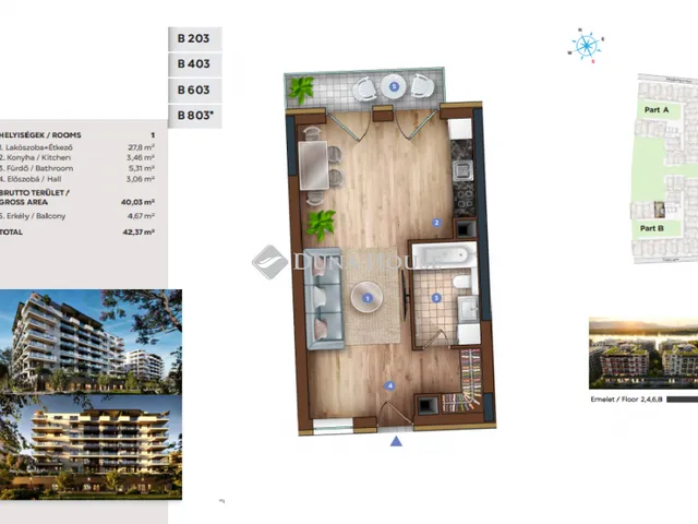 Eladó lakás Budapest XIII. kerület, Sólyatér utca 42 nm