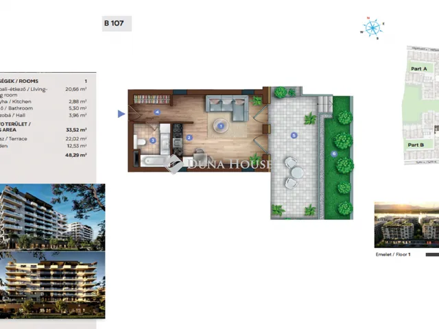 Eladó lakás Budapest XIII. kerület, Sólyatér utca 48 nm