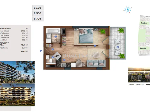 Eladó lakás Budapest XIII. kerület, Sólyatér utca 45 nm