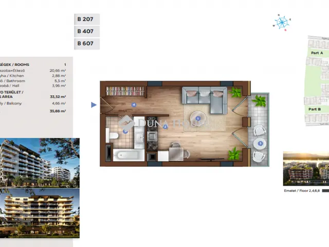 Eladó lakás Budapest XIII. kerület, Sólyatér utca 35 nm