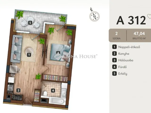 Eladó lakás Budapest XIII. kerület, Sólyatér utca 51 nm