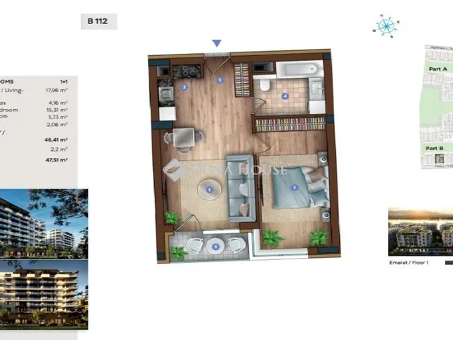 Eladó lakás Budapest XIII. kerület, Sólyatér utca 47 nm