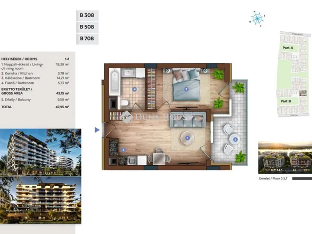 Eladó lakás Budapest XIII. kerület, Sólyatér utca 47 nm